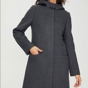 Aritzia Babaton Pearce Wool Coat sz extra small brand new barely worn NWT
